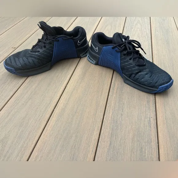 Nike Metcon 9 TB Training Shoes Sz 12 Black/College Navy Gym Weight Training Fit