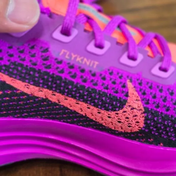Nike Pegasus Plus Vivid Purple Turbo Running Shoes Flyknit FQ7262-500 Men's 8.5