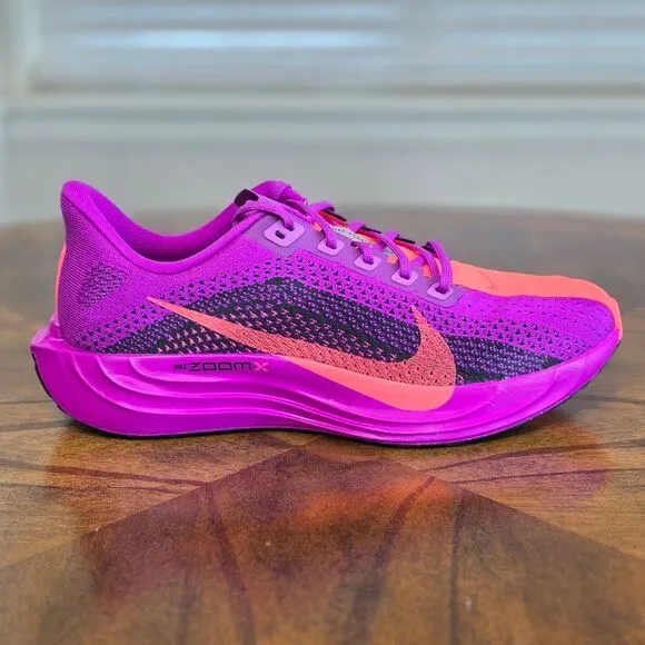 Nike Pegasus Plus Vivid Purple Turbo Running Shoes Flyknit FQ7262-500 Men's 8.5
