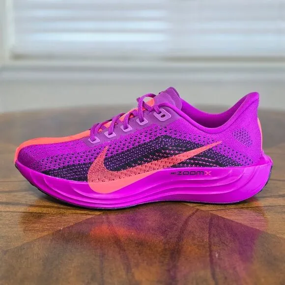 Nike Pegasus Plus Vivid Purple Turbo Running Shoes Flyknit FQ7262-500 Men's 8.5