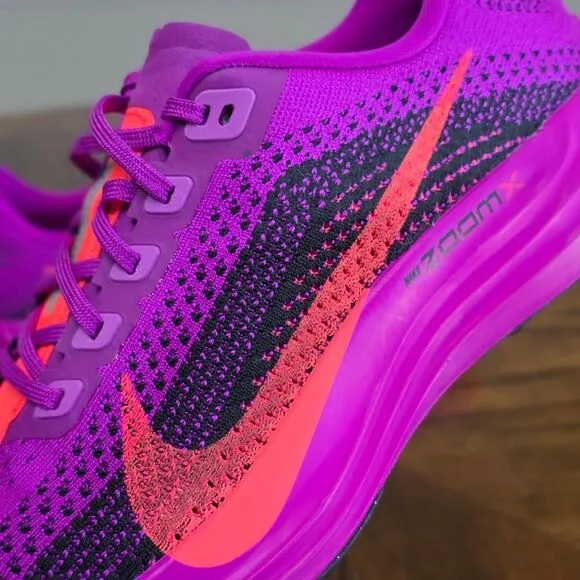 Nike Pegasus Plus Vivid Purple Turbo Running Shoes Flyknit FQ7262-500 Men's 8.5
