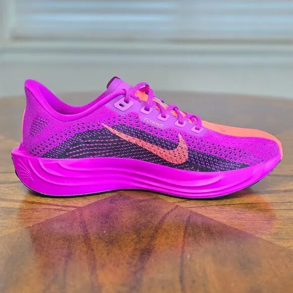 Nike Pegasus Plus Vivid Purple Turbo Running Shoes Flyknit FQ7262-500 Men's 8.5