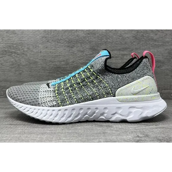 Nike Phantom Run Flyknit 2 Crater Slip On Running Shoes Mens 10 Fast Ship
