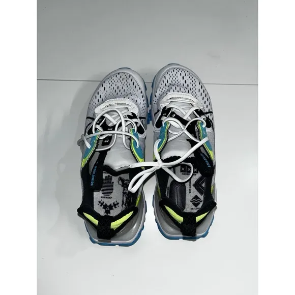 Nike React Vision Worldwide GS White Black Volt Kids Shoes Sz 4.5Y (CV8965-100)