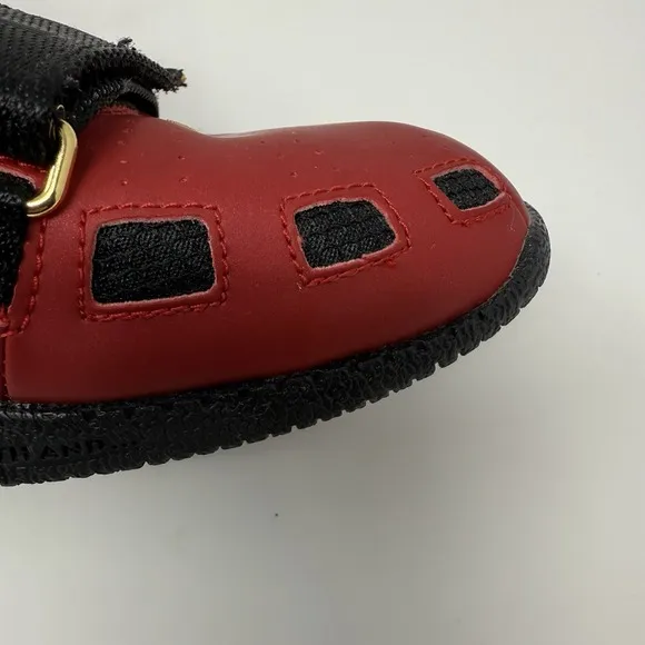 NIKE ROMALEOS 2 WEIGHTLIFTING SHOES RED GOLD BLACK 476927-670 Sz 6.5