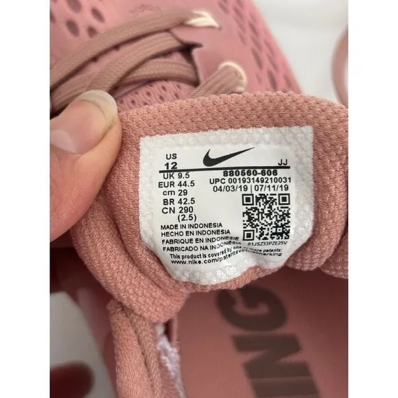 Nike Shoes Womens 12 Air Zoom Pegasus 34 880560-606 Rust Pink Tropical Pink