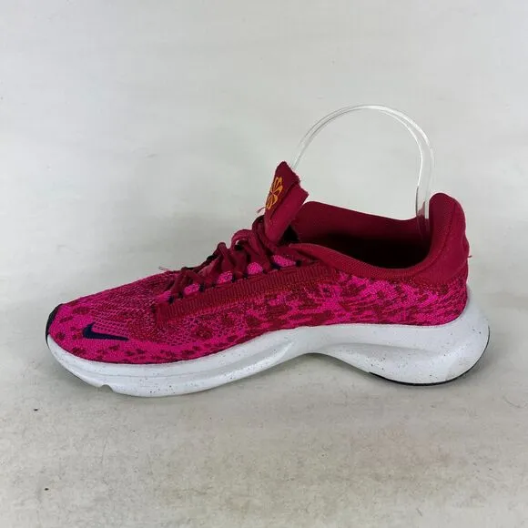 Nike SuperRep Go 3 Flyknit Next Nature Sneakers Women's 8 Pink Running Shoes