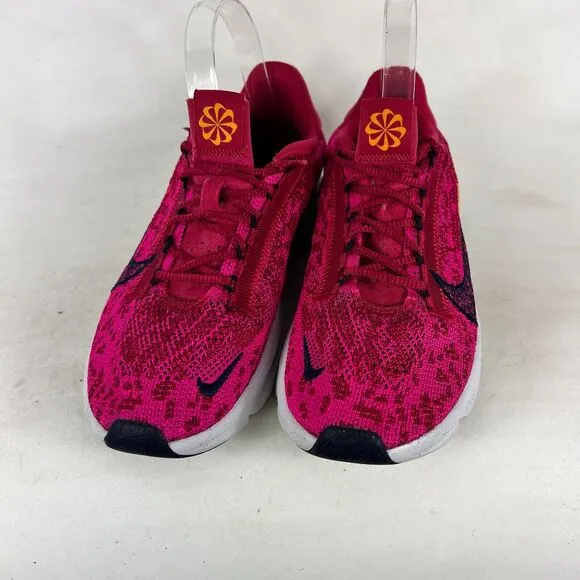 Nike SuperRep Go 3 Flyknit Next Nature Sneakers Women's 8 Pink Running Shoes