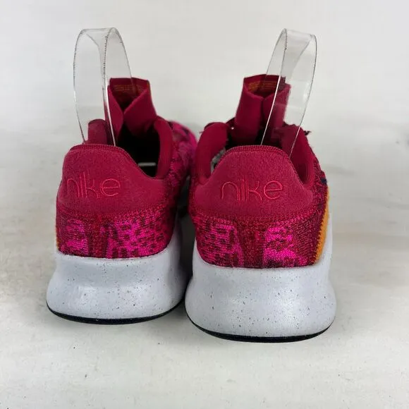 Nike SuperRep Go 3 Flyknit Next Nature Sneakers Women's 8 Pink Running Shoes