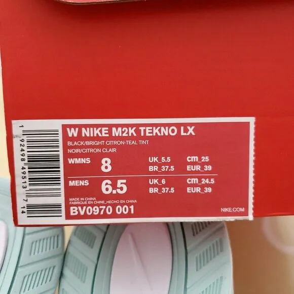 Nike Women's M2K Tekno LX Women's Shoes Twill Denim
