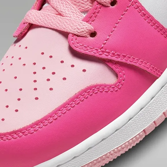 NIKE Youth Air Jordan 1 Mid PS in &quot;Fierce Pink&quot; Size 4.5 Youth/6 Women's - *NIB*