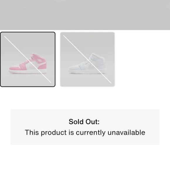 NIKE Youth Air Jordan 1 Mid PS in &quot;Fierce Pink&quot; Size 4.5 Youth/6 Women's - *NIB*