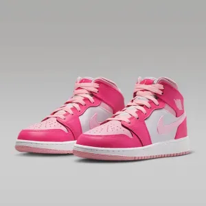 NIKE Youth Air Jordan 1 Mid PS in &quot;Fierce Pink&quot; Size 4.5 Youth/6 Women's - *NIB*