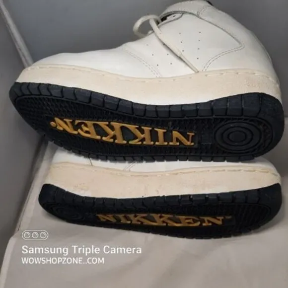 Nikken Cardio Strides Weighted Shoes Sneakers High Top Women Size 8.5 Mens 7 BCB
