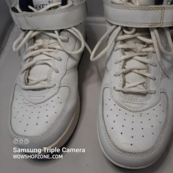 Nikken Cardio Strides Weighted Shoes Sneakers High Top Women Size 8.5 Mens 7 BCB