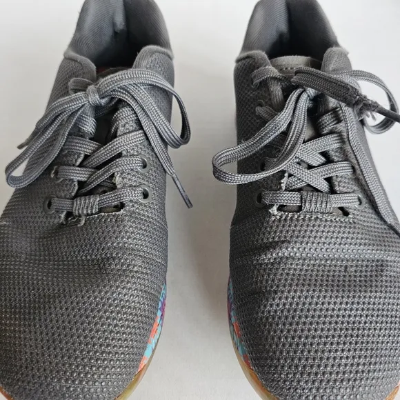 Nobull Gray Patchwork Athletic Trainer Shoes Womens Size 8.5 Fitness Sneakers
