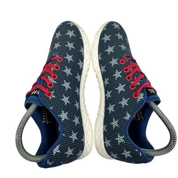 NOBULL Project Flag Trainers Fitness Shoes Navy White Red Women’s Size 8.5