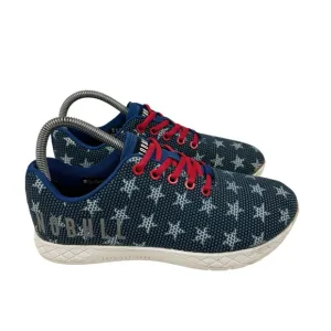 NOBULL Project Flag Trainers Fitness Shoes Navy White Red Women’s Size 8.5