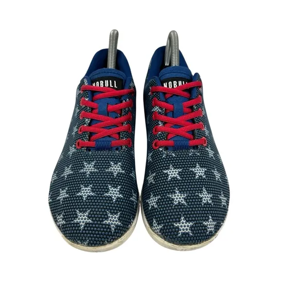 NOBULL Project Flag Trainers Fitness Shoes Navy White Red Women’s Size 8.5