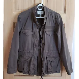 NORDSTROM HINGE Jacket Utility Olive Green Medium