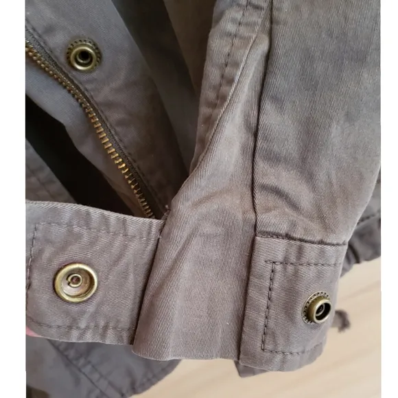 NORDSTROM HINGE Jacket Utility Olive Green Medium