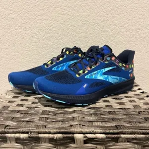 NWOT! Brooks Limited Edition Launch 9 Speed Blue w/poka dot running shoes