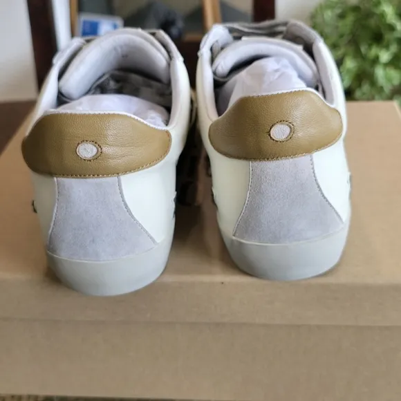 NWT Bibi Lou Leather Suede Flame Sneakers 37