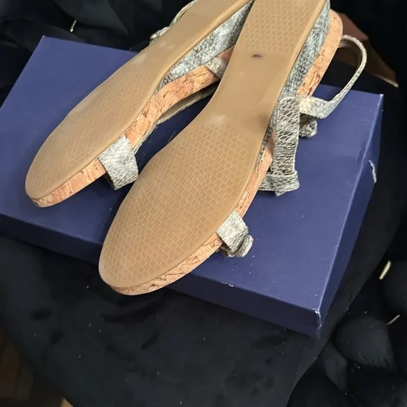NWT Stuart Weitzman Silver Sandals for Women