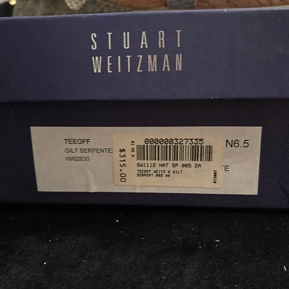 NWT Stuart Weitzman Silver Sandals for Women