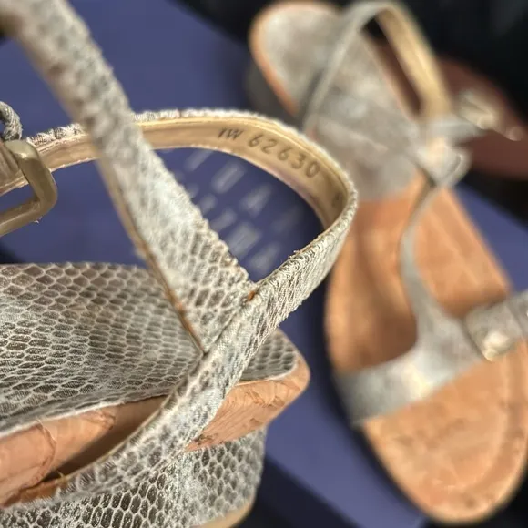 NWT Stuart Weitzman Silver Sandals for Women