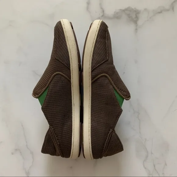 Olukai mens Nohea mesh slip on shoes in Mustang Brown Size 9