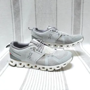 ON CLOUD Cloud 5 Terry Running Shoe Mens 9.5 Glacier Lunar Grey Workout Sneakers