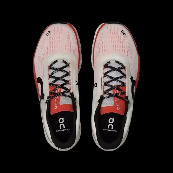 ON CLOUDMONSTER 2 Undyed Flame Running Shoes 100% AUTHENTIC  Women 9 Wide, NEW