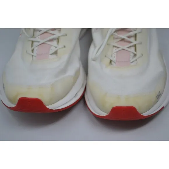On Cloudnova‎ Form White Red 26.98485 Men's Running Sz 13 Shoes Training Sneaker