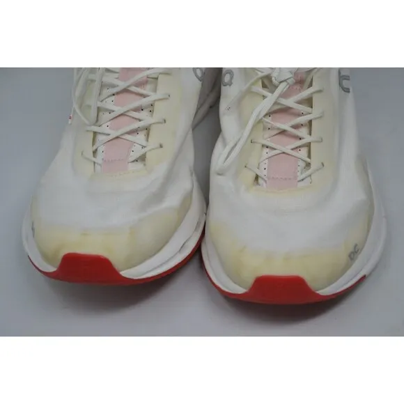 On Cloudnova‎ Form White Red 26.98485 Men's Running Sz 13 Shoes Training Sneaker