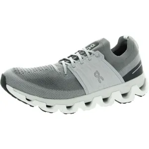 On Mens Cloudswift 3 Gray Fitness Workout Trainers Running Shoes Sneakers New