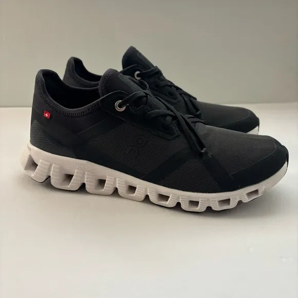 ON Running Cloud X 3 AD - Women's Sneakers Black Sport Shoes Size 8
