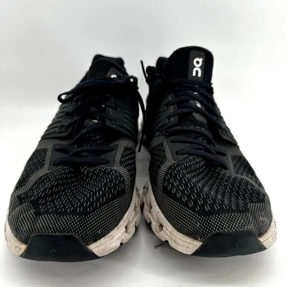 On Running Cloudswift Sneakers CloudTec Sole Speedboard Black Rock White 12