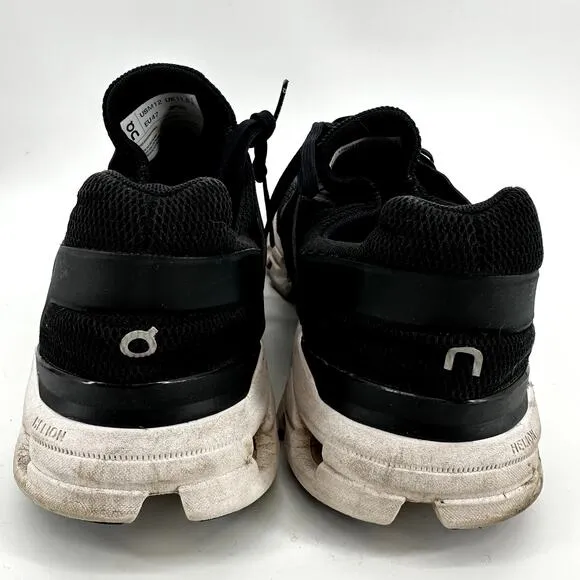 On Running Cloudswift Sneakers CloudTec Sole Speedboard Black Rock White 12