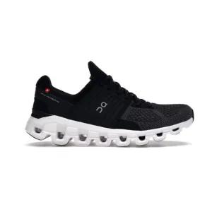 On Running Cloudswift Sneakers CloudTec Sole Speedboard Black Rock White 12