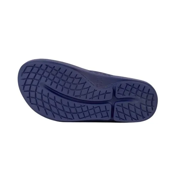 OOFOS Men's Navy Blue MEN'S Ooriginal Flip Flop Recovery Comfort Sandals 10 NEW