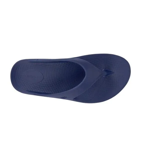 OOFOS Men's Navy Blue MEN'S Ooriginal Flip Flop Recovery Comfort Sandals 10 NEW