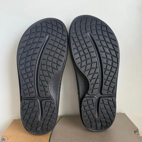 Oofos OOahh Limited ‘Bellini Splash’ Women Recovery Sandals Slides- M 9- W 11
