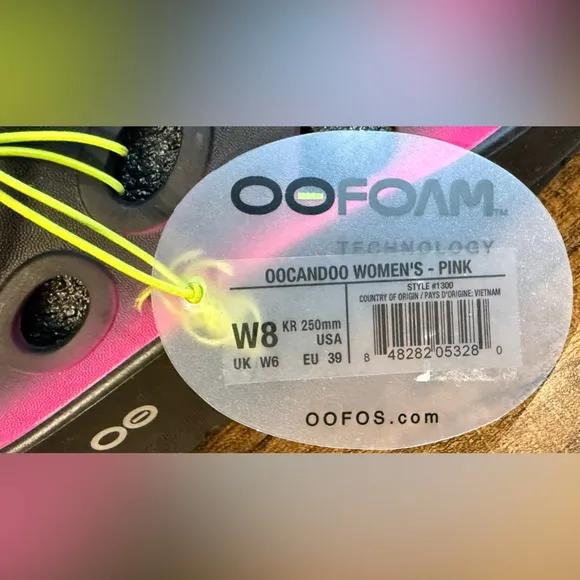 OOFOS OOcandoo Sandals Women’s Size 8