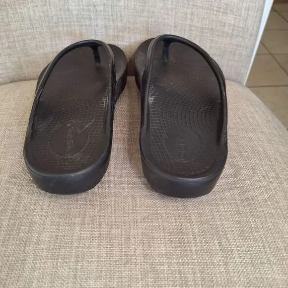Oofos Oolala Sandal Black