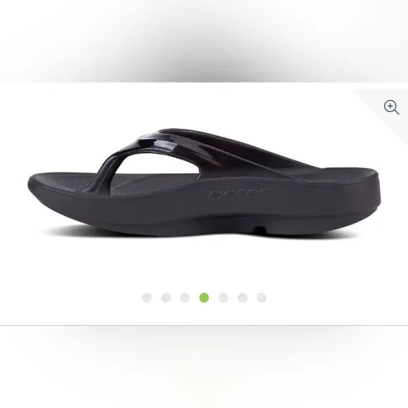 Oofos Oolala Sandal Black