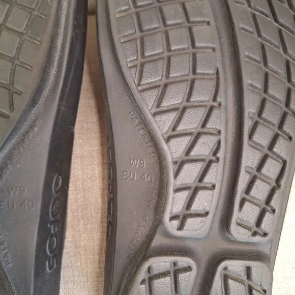Oofos Oolala Sandal Black