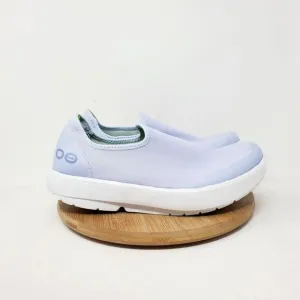Oofos Oomg EeZee Low Shoes Womens 9 Light Purple Slip On Recovery Sport Shoes