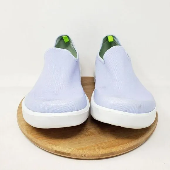 Oofos Oomg EeZee Low Shoes Womens 9 Light Purple Slip On Recovery Sport Shoes