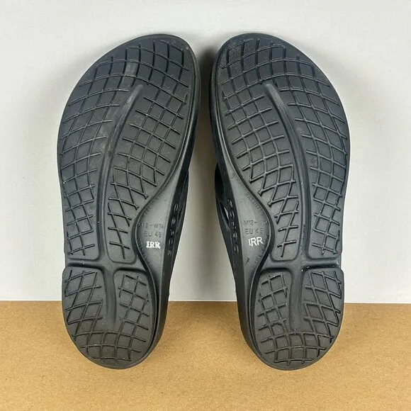Oofos Ooriginal Flip Flop Thong Sandals Mens 12 Womens 14 Casual Sport Recovery